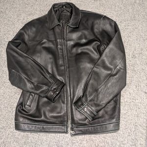 Mens leather jacket